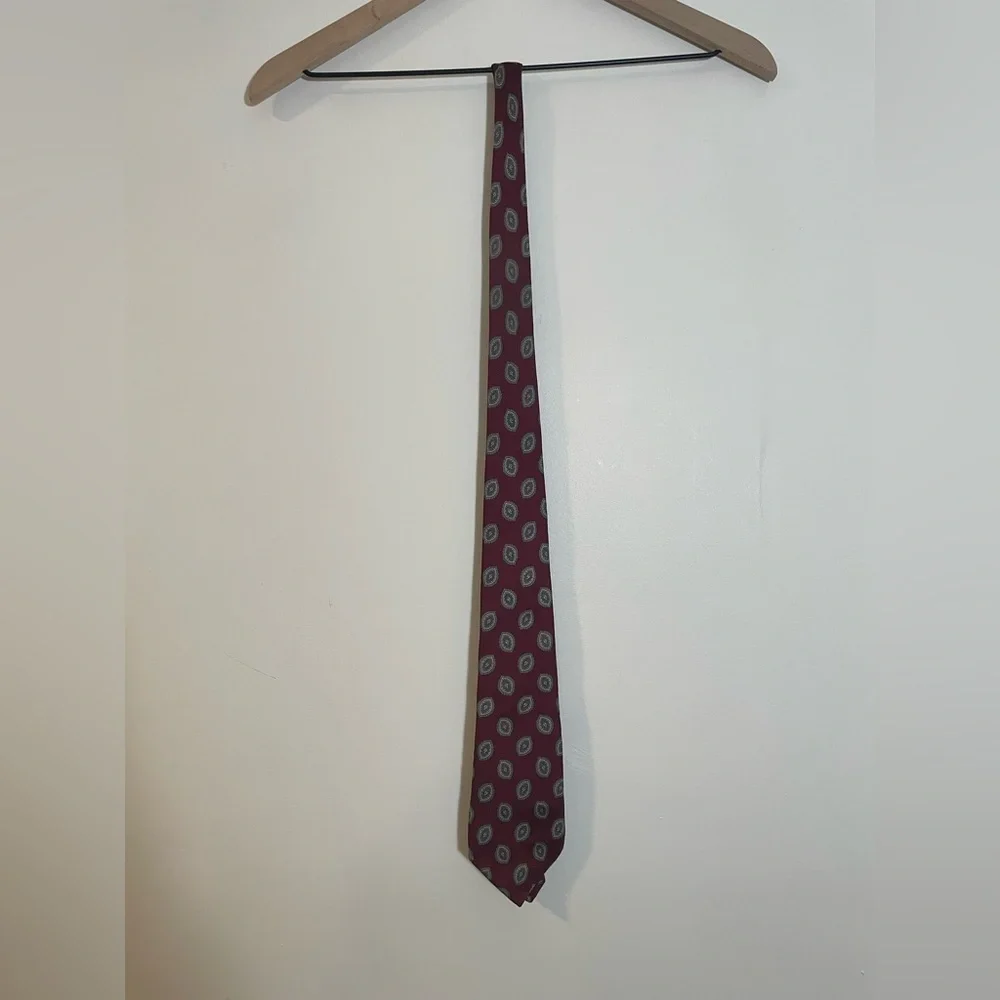 Vintage Made In Italy, Marshall Fields Chicago Men's 100% Silk Tie
